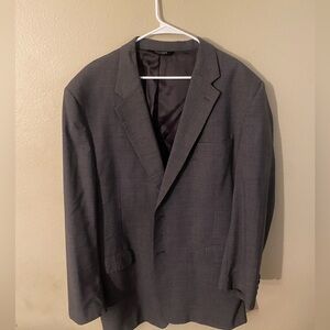 Jos A Bank Blazer Mens L Charcoal Sport Coat Suit Jacket